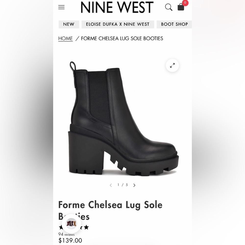 Forme Chelsea Lug Sole Booties